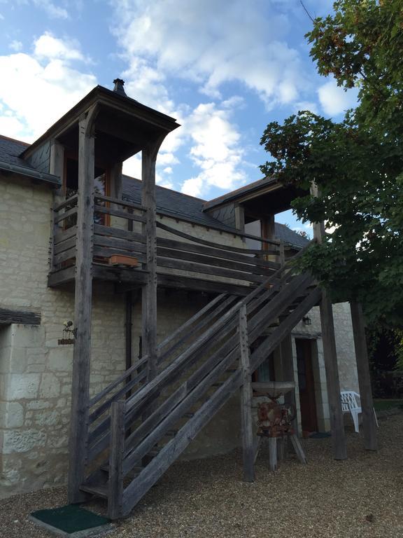 Les Caves Hotel Ambillou-Château Exterior photo